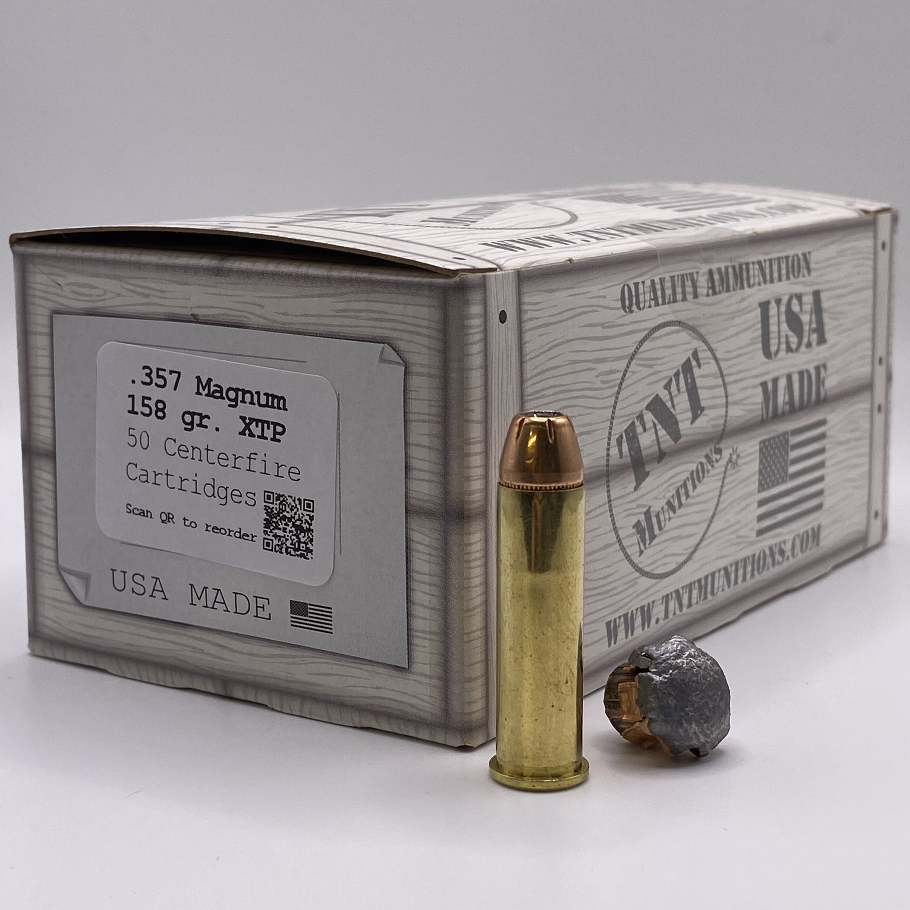 .357 Magnum 158 gr. XTP Defense - SHIPS NBD